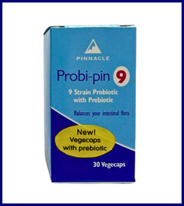 Probi-Pin 9 Strain Probiotic with Prebiotic 30/60