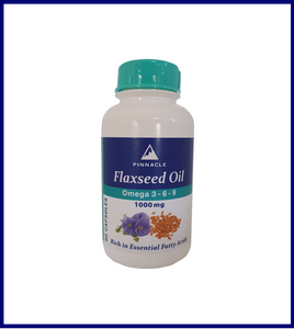 Flax Seed Oil Capsules 1000mg  30/90