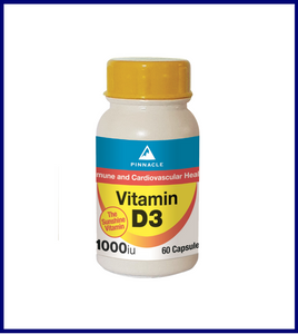 Vitamin D3 Capsules 1000IU 60