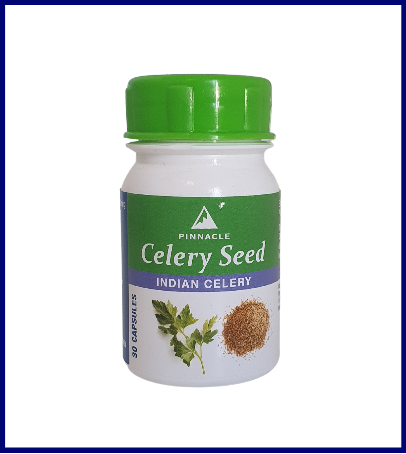 Celery Seed Capsules 30/90 Pinnacle Pharmaceuticals