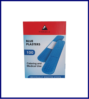 Plasters Blue Strips Catering 100