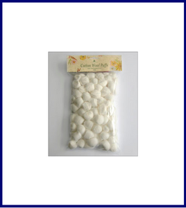 Cotton Wool Balls white 100g
