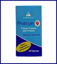 Load image into Gallery viewer, Probi-Pin 9 Strain Probiotic with Prebiotic 30/60