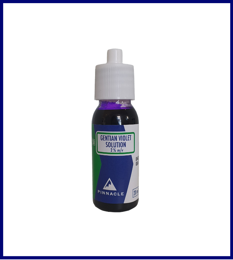 Gentian Violet Solution 2% 20ml – Pinnacle Pharmaceuticals