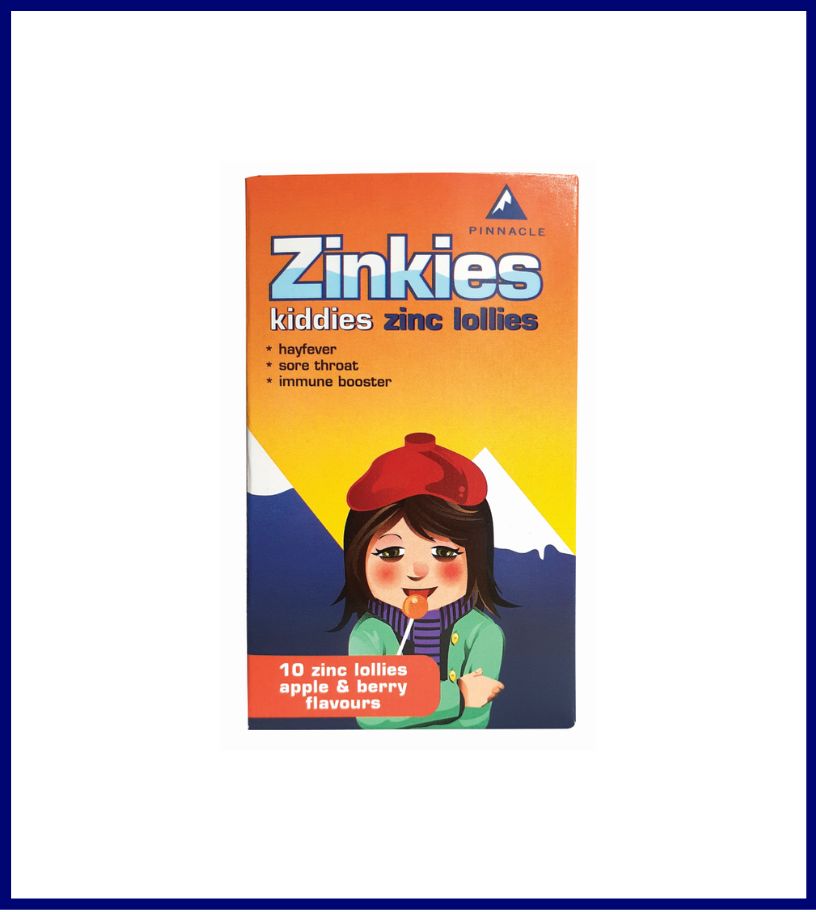 Zinkies Lollies 10's