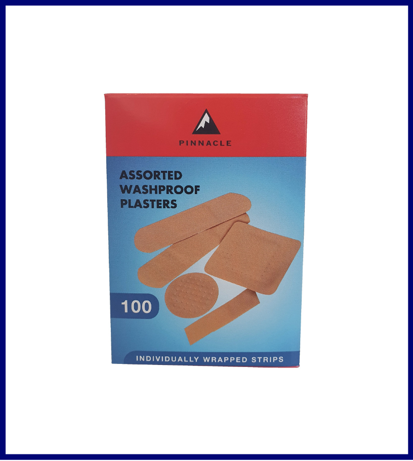 Plasters Waterproof Assorted 30